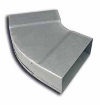 Image de 'Coude plat 45° 80x200'