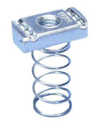 Image de 'Ecrou coulissant avec ressort M8 - Rail 41'