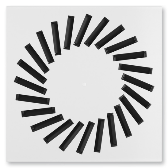 Image de 'Diffuseur 600 - 595x595 - 24 fentes'