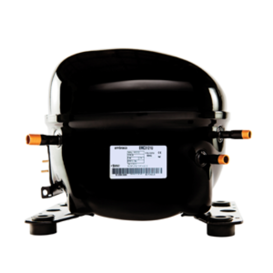 Image de 'Embraco compresseur EMT-6165-GK - 1/3HP - R404A - Haute'