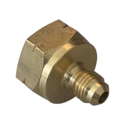 Image de 'Raccord pour bouteille réfrigérant R32 vers 1/4'