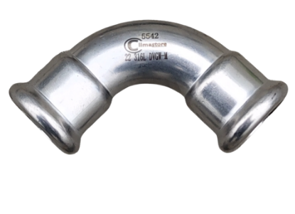 Image de 'Coude 90 FF Inox 316 - D54'