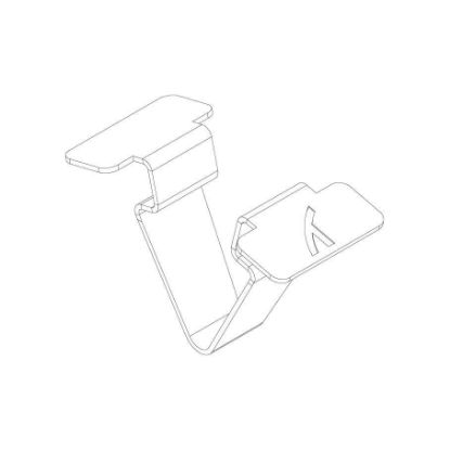 Image de 'CDC - Clamme fixation pour manchonner - 1u'
