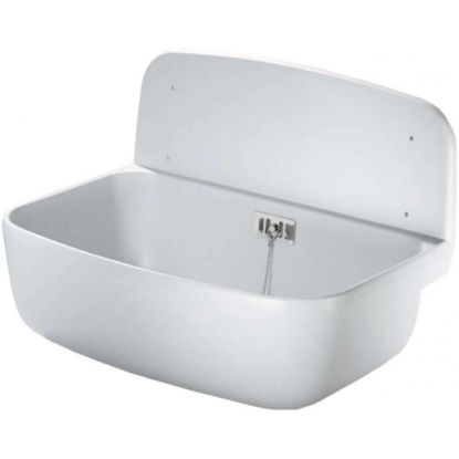Image de 'Evier mural blanc Nicoll PP'