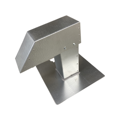 Image de 'Sortie toiture aluminium 125 x 125 H=275'