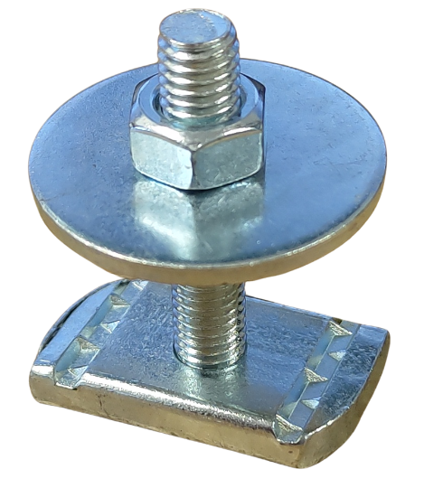 Image de 'Ecrou coulissant double M8 - Rail 41'