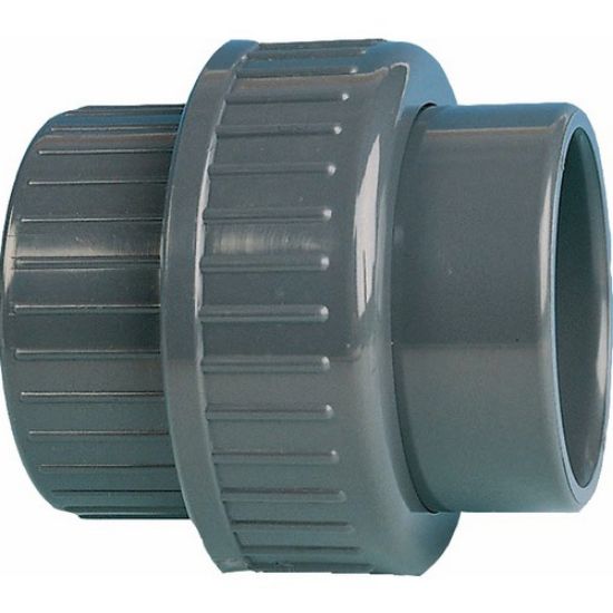 Image de 'Raccord 3 pièces PVC 50 pression'