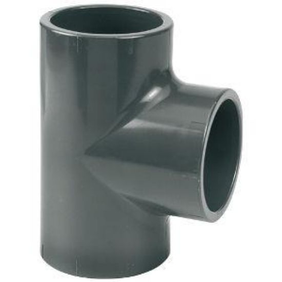 Image de 'Té PVC 50 pression'