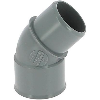 Image de 'Coude 45 PVC Mâle/femelle D40'