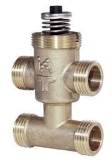 Image de 'Vanne 3 voies avec by-pass 3/4"M'