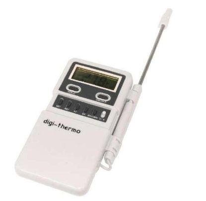 Image de 'Thermomètre avec sonde inox - 1m'