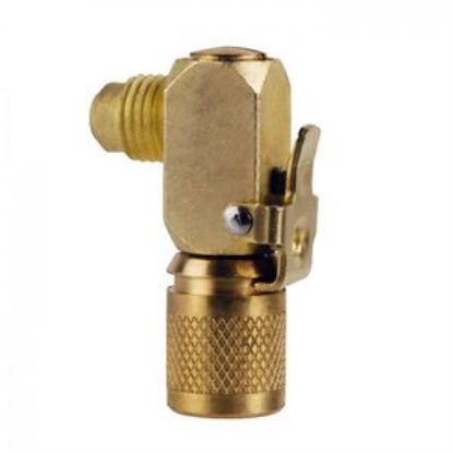 Image de 'Raccord rapide à 90° 1/4 - R134a'