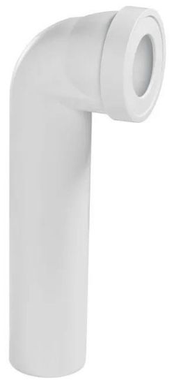 Image de 'Raccord WC coude à 90° D85 à 107 - L400'