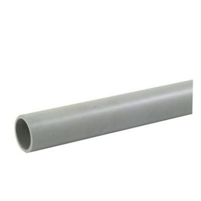 Image de 'Tube électrique D20 - 3 m - RAL7035'