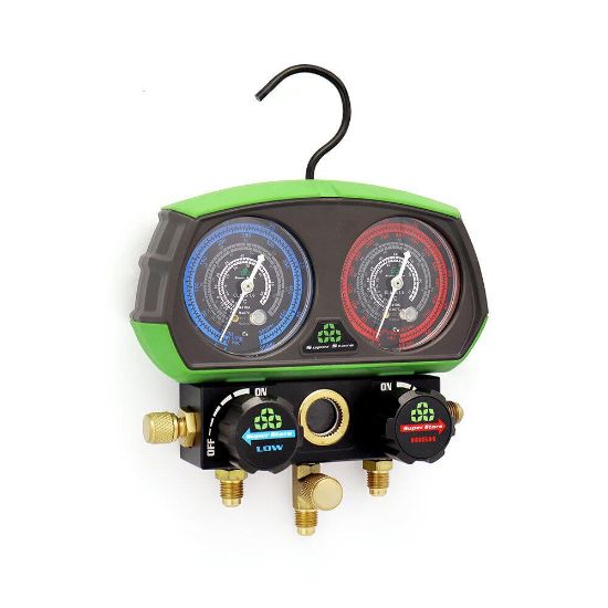 Image de 'Manomètre en coffret - GREEN - R32'