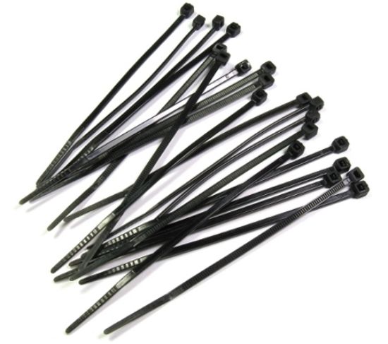 Image de 'Colson noir 365 x 7,8 mm - 100u'