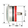 Image de 'Bouche coupe-feu EI60S 160'