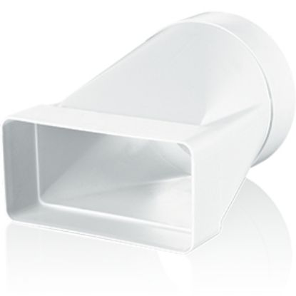 Image de 'Rond/carré PVC 60x204 à Ø125'