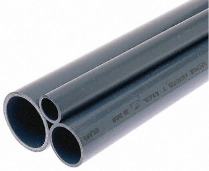 Image de 'Longueur PVC D50 - 3m - Nicoll'