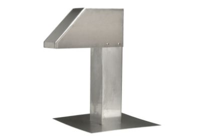 Image de 'Sortie toiture Aluminium 125 x 125 H=600'