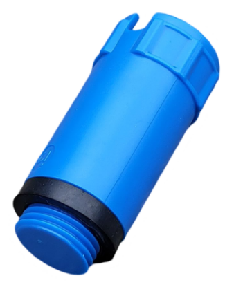 Image de 'Bouchon plastique 1/2M - Bleu'