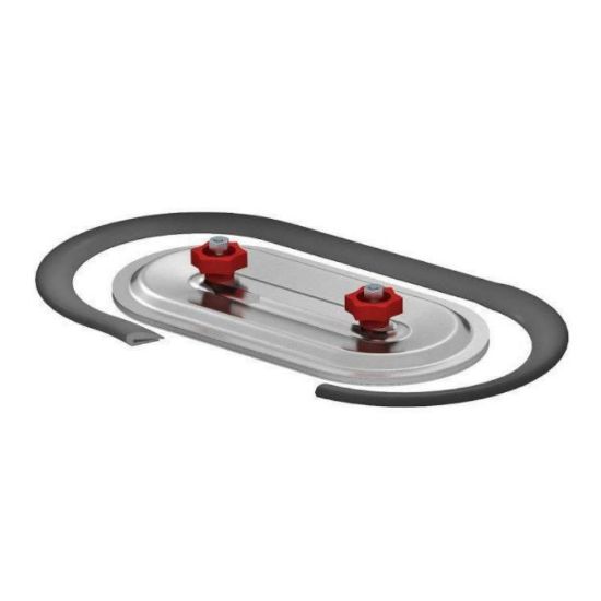 Image de 'Trappe de visite plate 300x200 Inox'