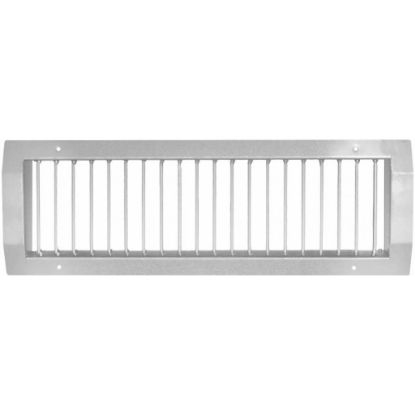 Image de 'Grille pour gaine circulaire - 325 x75 - Simple déflexion'