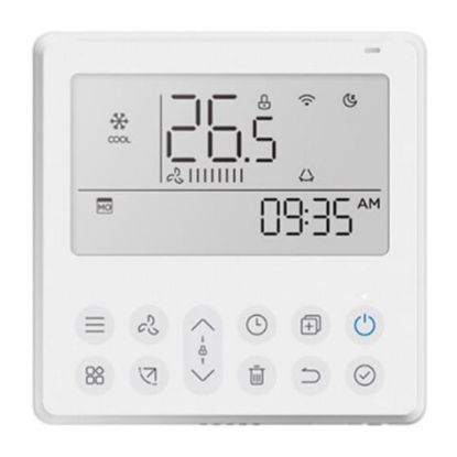 Image de 'Commande murale H14 + wifi + Progr. hebd.'