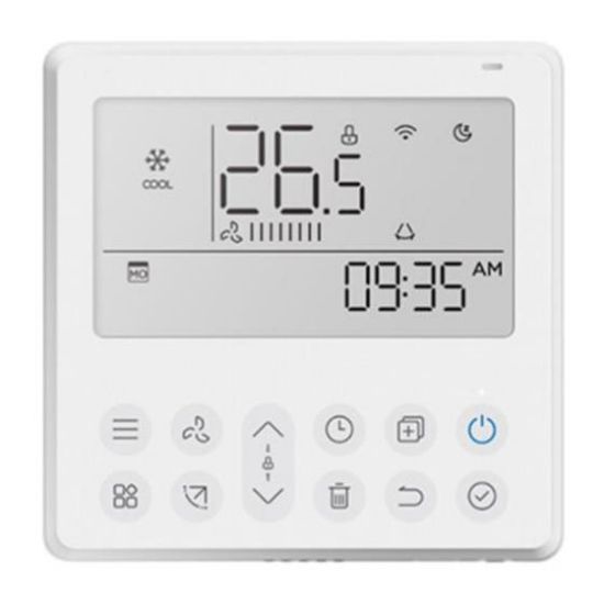 Image de 'Commande murale H14 + wifi + Progr. hebd.'