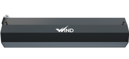 Image de 'Rideau d'air INDUSTRY BLACK 200cm - 8 à 86kW'