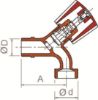 Image de 'Robinet de service Domestique - 1/2"-3/4"'