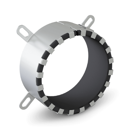 Image de 'Manchette coupe-feu en applique D90'