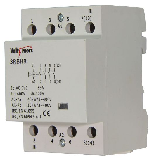 Image de 'Contacteur 4P - 24A'