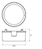 Image de 'Clip fixation D63'