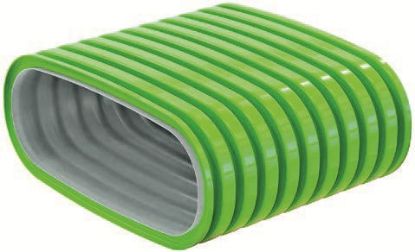 Image de 'Gaine semi-circulaire 52x117 - 50 mètres Aldes Optiflex'