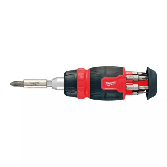 Image de 'Tournevis à cliquet compact 8 en 1'