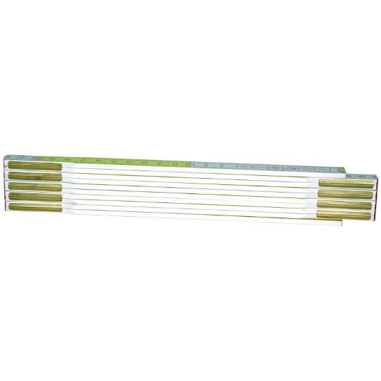 Image de 'Mètre pliant bois 2m - Climastore'